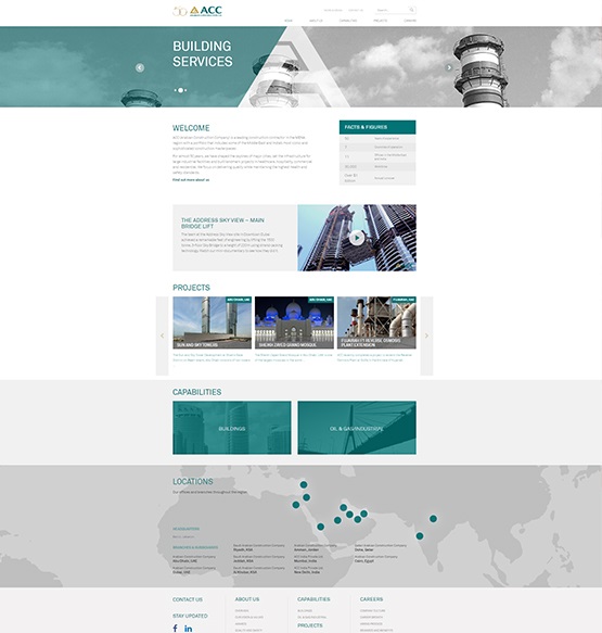 Arabian Construction Company (ACC)’s Official Website Saw 14K Visitors 6 Months After Launch